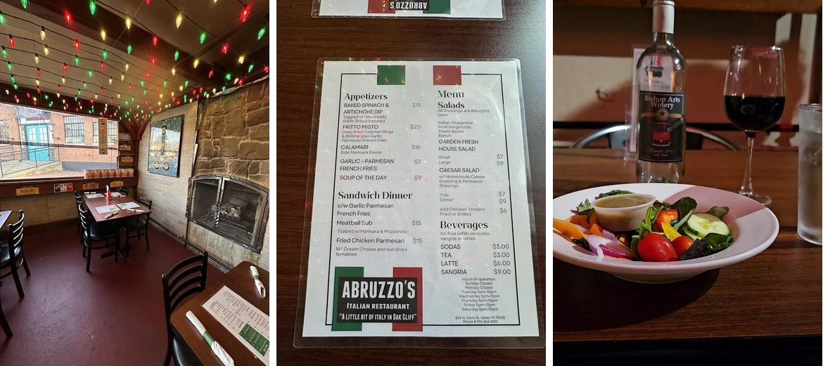 Abruzzo's Menu