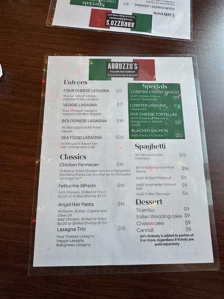 Abruzzo's Menu image 2