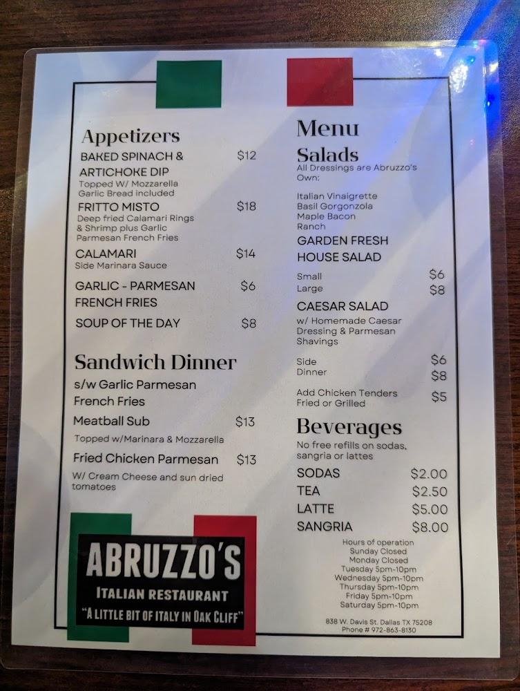 Abruzzo's Menu image 3