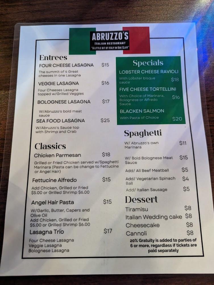 Abruzzo's Menu image 4